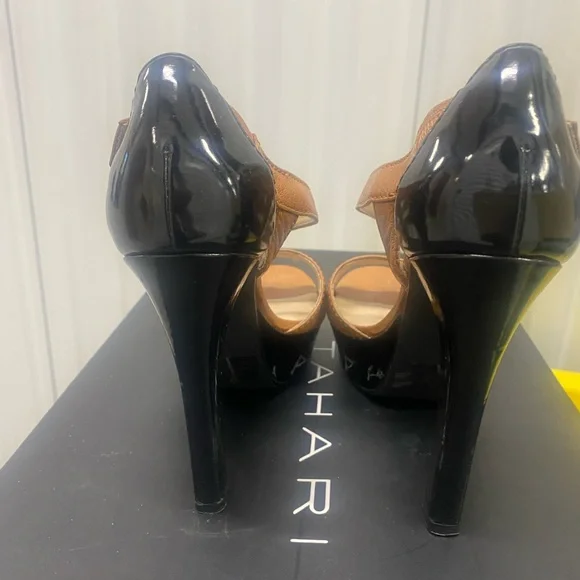 Michael Kors Fulton Madras platform heels - Picture 8 of 9